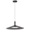 Nuvo Corrine, 18 Inch LED Pendant, Matte Black, 3K/4K/5K CCT Selectable 62/2073 - alternate 3